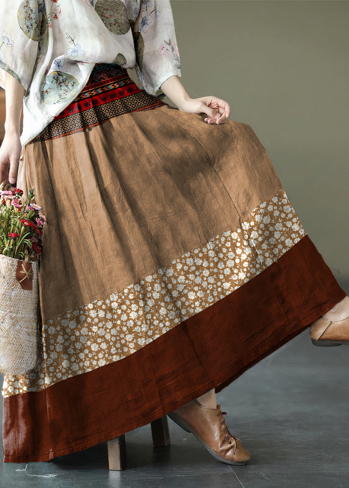 Boho Maxirock für den Sommer - Sonjana