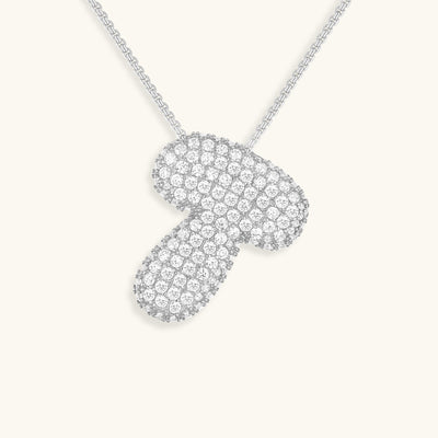 LunaBubble Initial-Halskette mit Diamantoptik – Persönliches Geschenk zum Muttertag