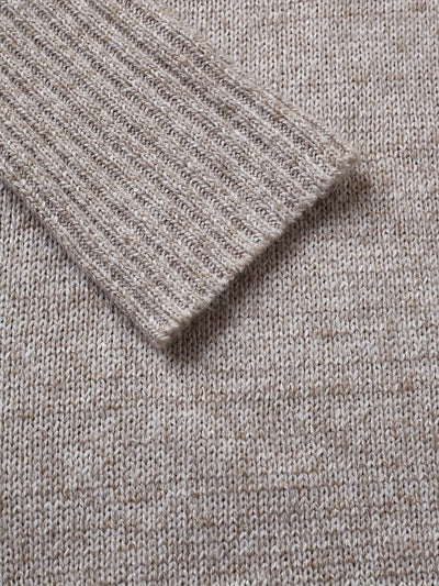 Strickkleid | Wickel-Optik | Elegante Knopfdetails