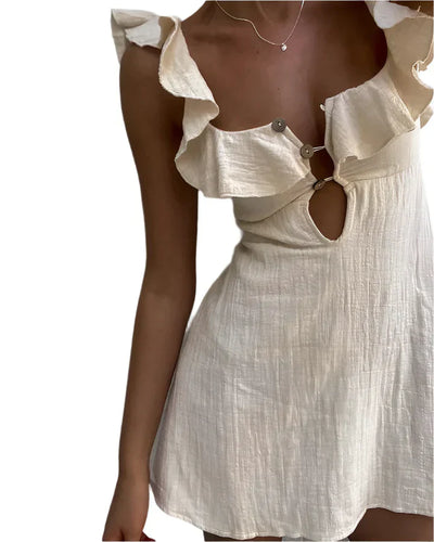 Taylor - Lässiges Kleid mit verspielten Rüschen