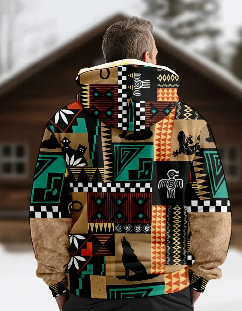 Jack - Gefütterte Winterjacke aus Baumwolle für Herren