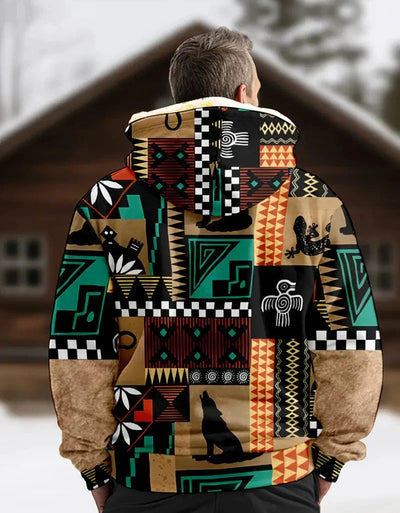 Jack - Gefütterte Winterjacke aus Baumwolle für Herren