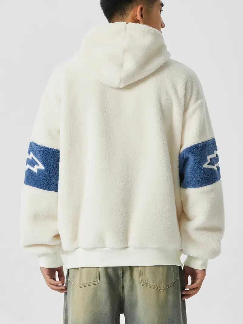 Luca - Modischer lässiger Kapuzenpullover für Herren