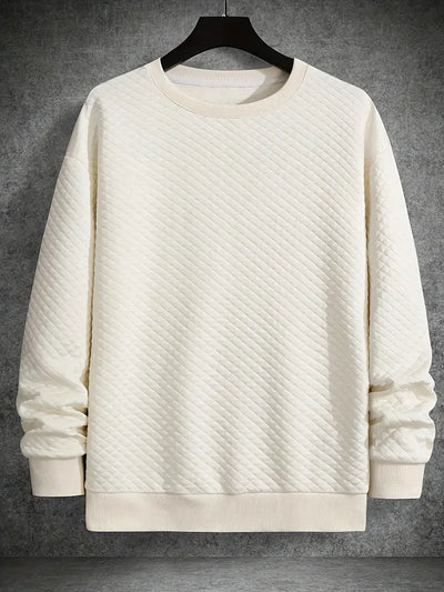 Francis - Herren Sweatshirt mit reinem Rautenmuster