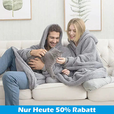 CozyFit™ Gepolsterte Kapuzendecke | 50% Rabatt