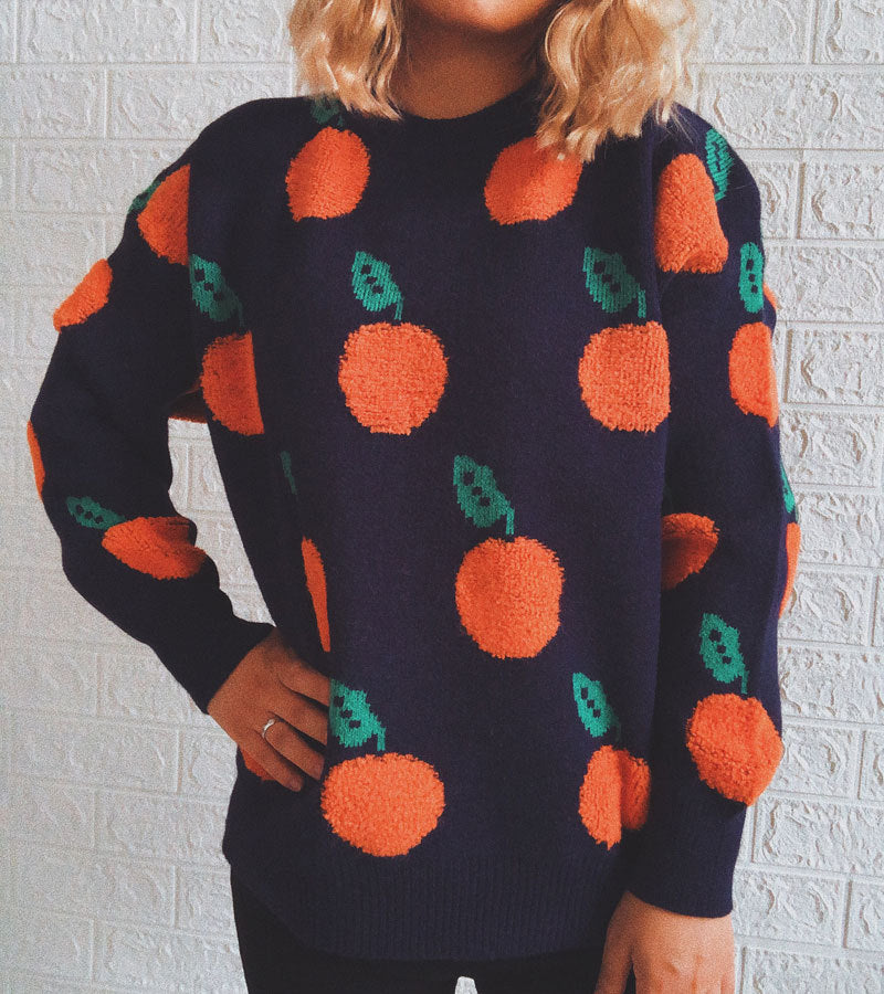 Fruchtiges Strickdesign | Verspielter Charme | Bequemer Schnitt