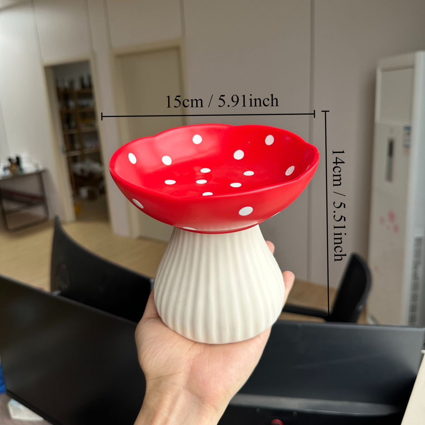 FungiDelight - Elegante dekorative Schüssel für eine warme Einrichtung