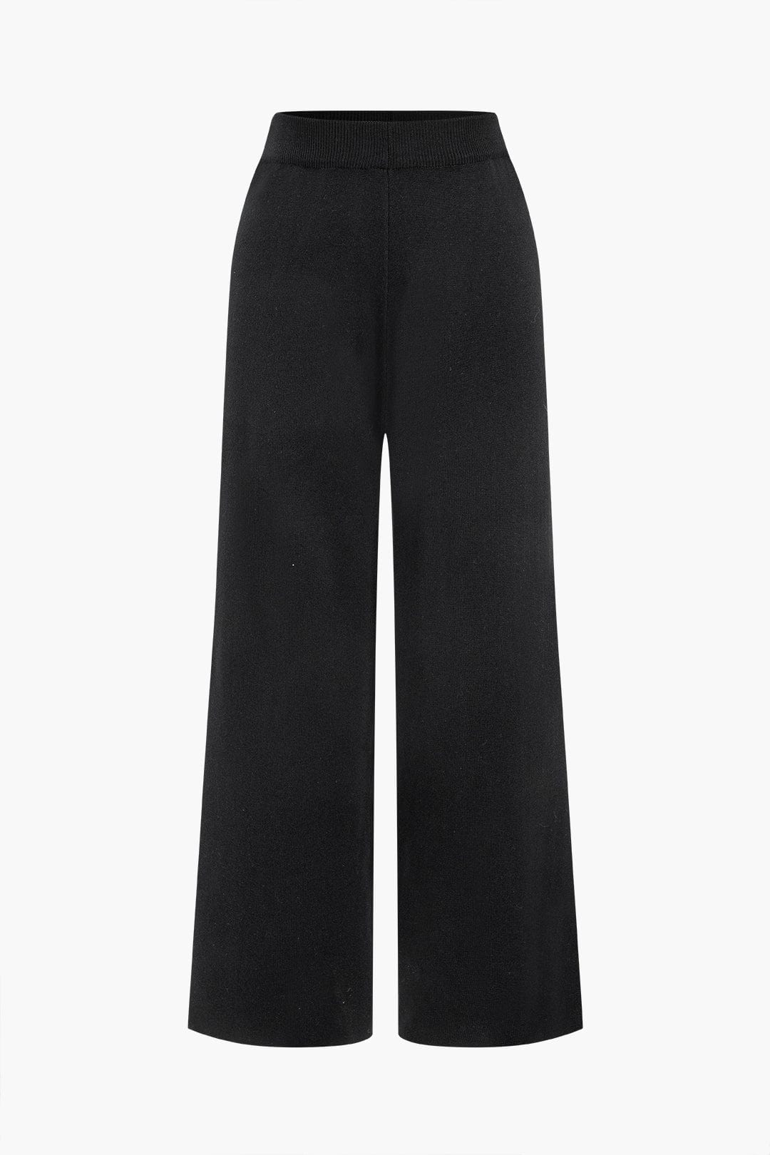 Liliana | Elegantes Zweiteiler-Set mit Strickjacke & Wide-Leg-Hose