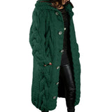 Anne | Komfortable Und Zeitlose Strickjacke Für Damen in Grün