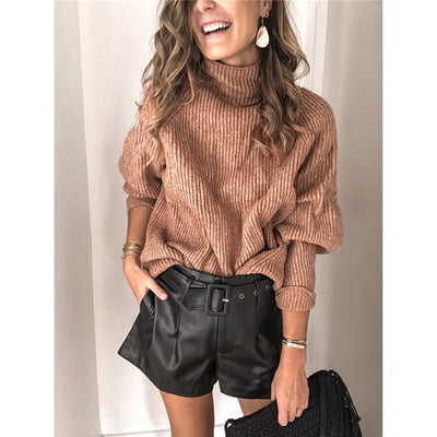 Strickpullover mit Stehkragen | Lässiger Komfort | Vielseitiger Stil