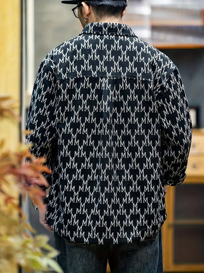 Hugh - Herren M Graphic Print Jacke