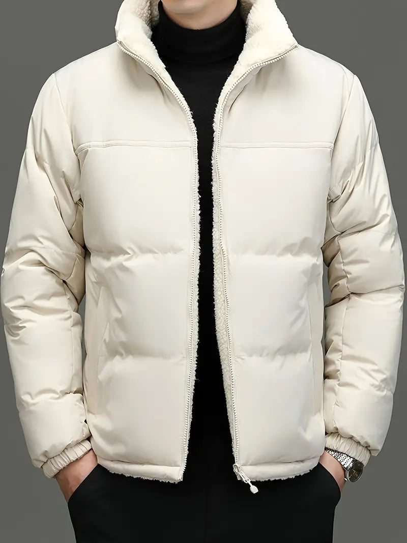 Duke - Windjacke mit Stehkragen und Fleecefutter