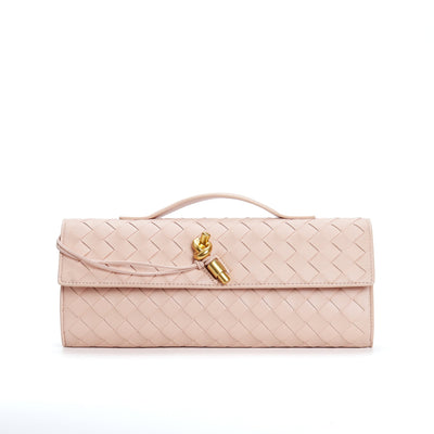 Geflochtene Damen Clutch aus Echtleder – Elegant & Vielseitig