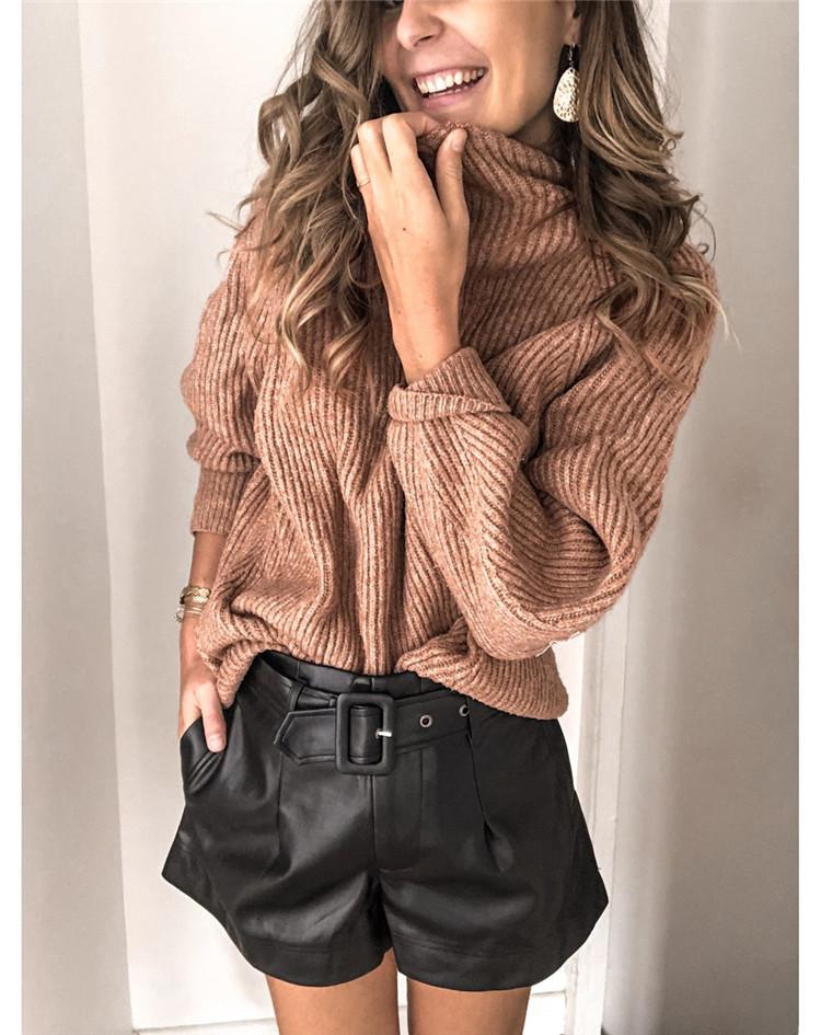 Strickpullover mit Stehkragen | Lässiger Komfort | Vielseitiger Stil