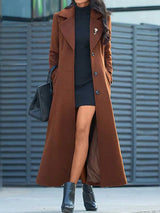 Stylische Woll-Damenjacke - Elora in Braun