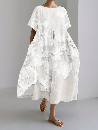 VanBruggen| Elegante Jurk met Bloemenprint