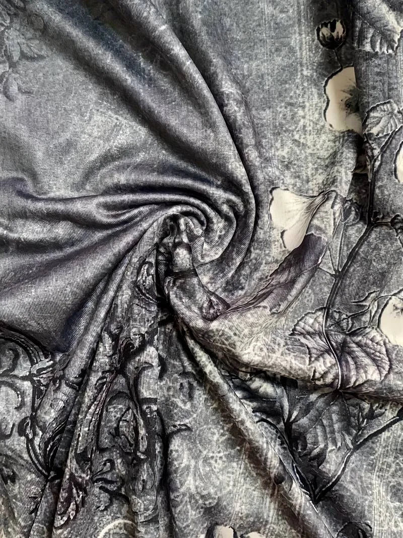 Damen A-Linie Kleid V-Ausschnitt Ärmellos mit Knopfleiste