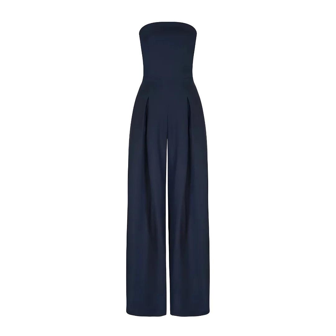 Damen Overall mit weitem Bein