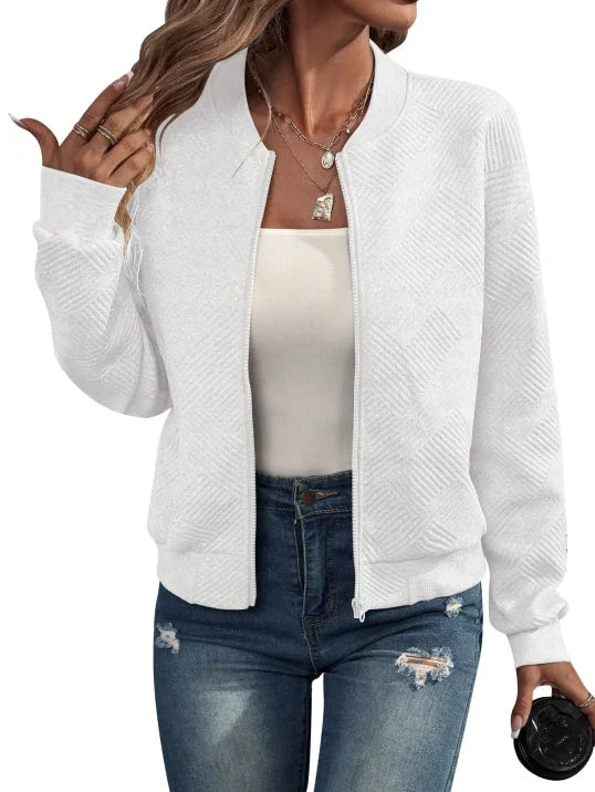 Damen Bomberjacke in minimalistischem Design