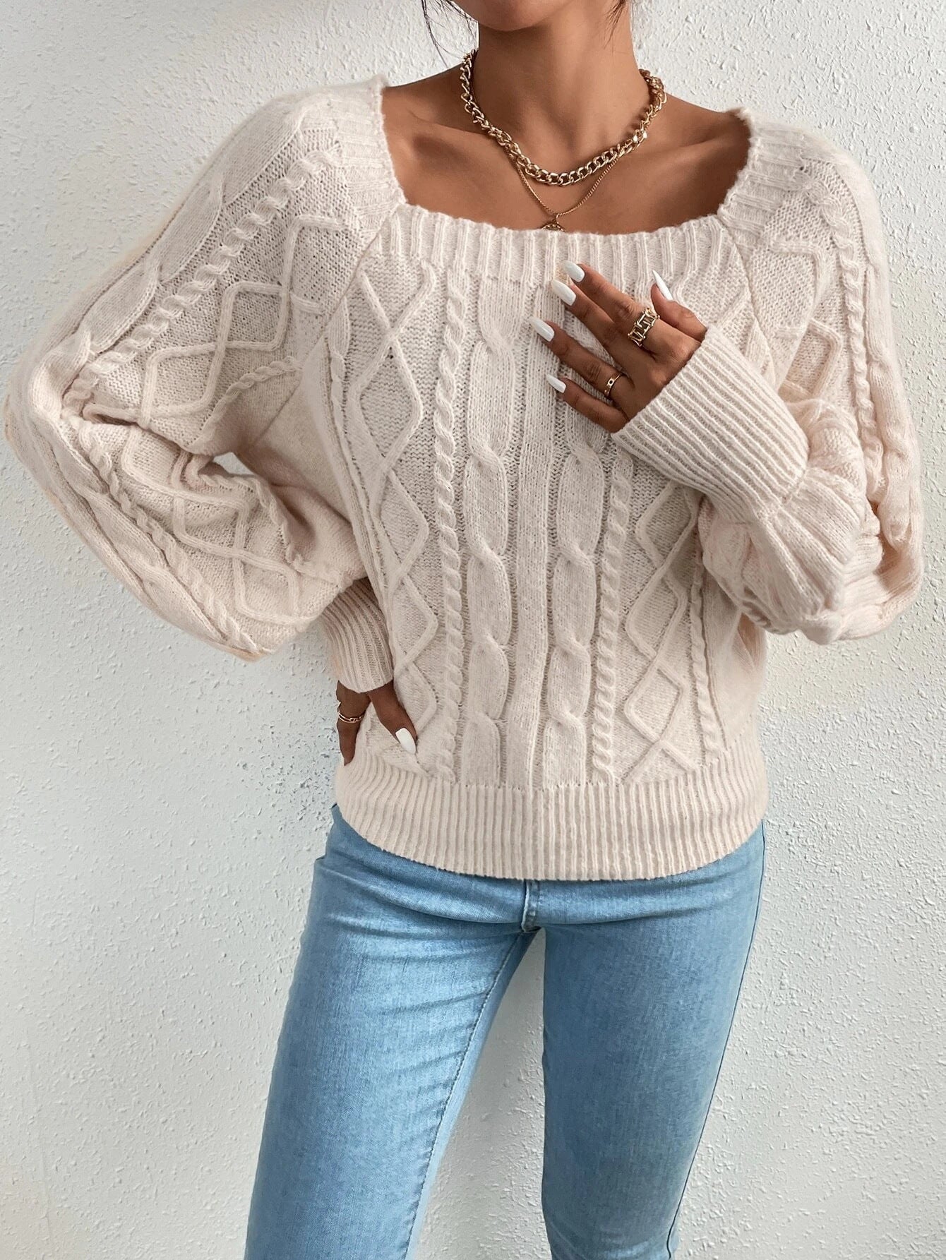 Strickpullover mit Karomuster | Eleganz und Komfort | Modische Vielseitigkeit