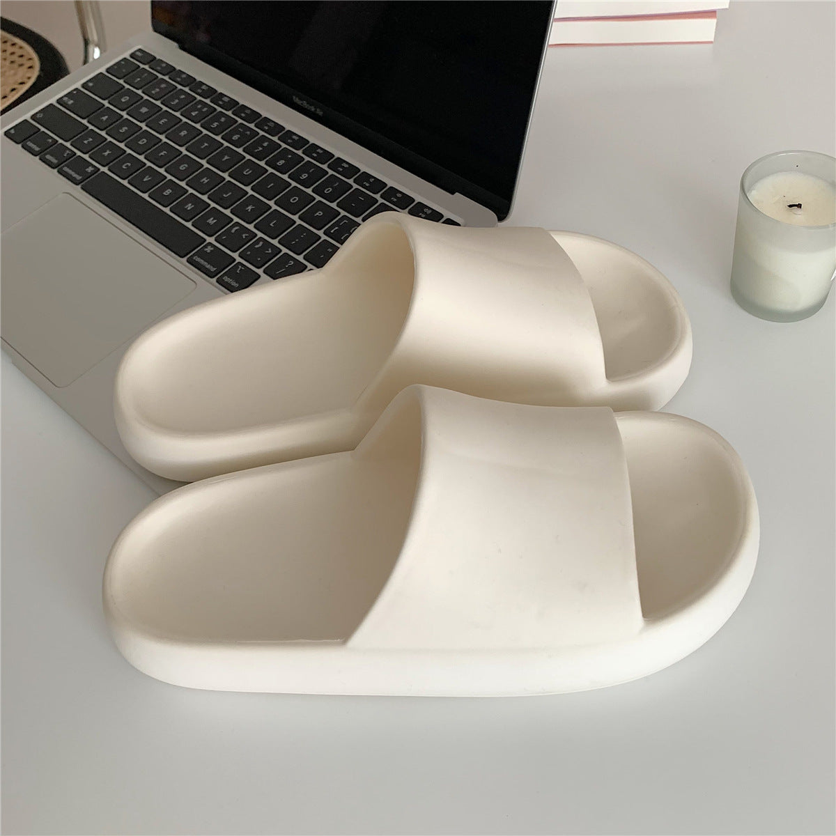 Alea | Hausschuhe Komfortable Single Band Slides