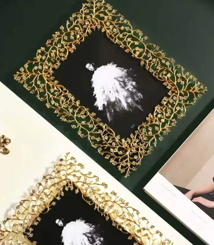 Florentis - Elegantes Bladdesign naturinspirierter Rahmen