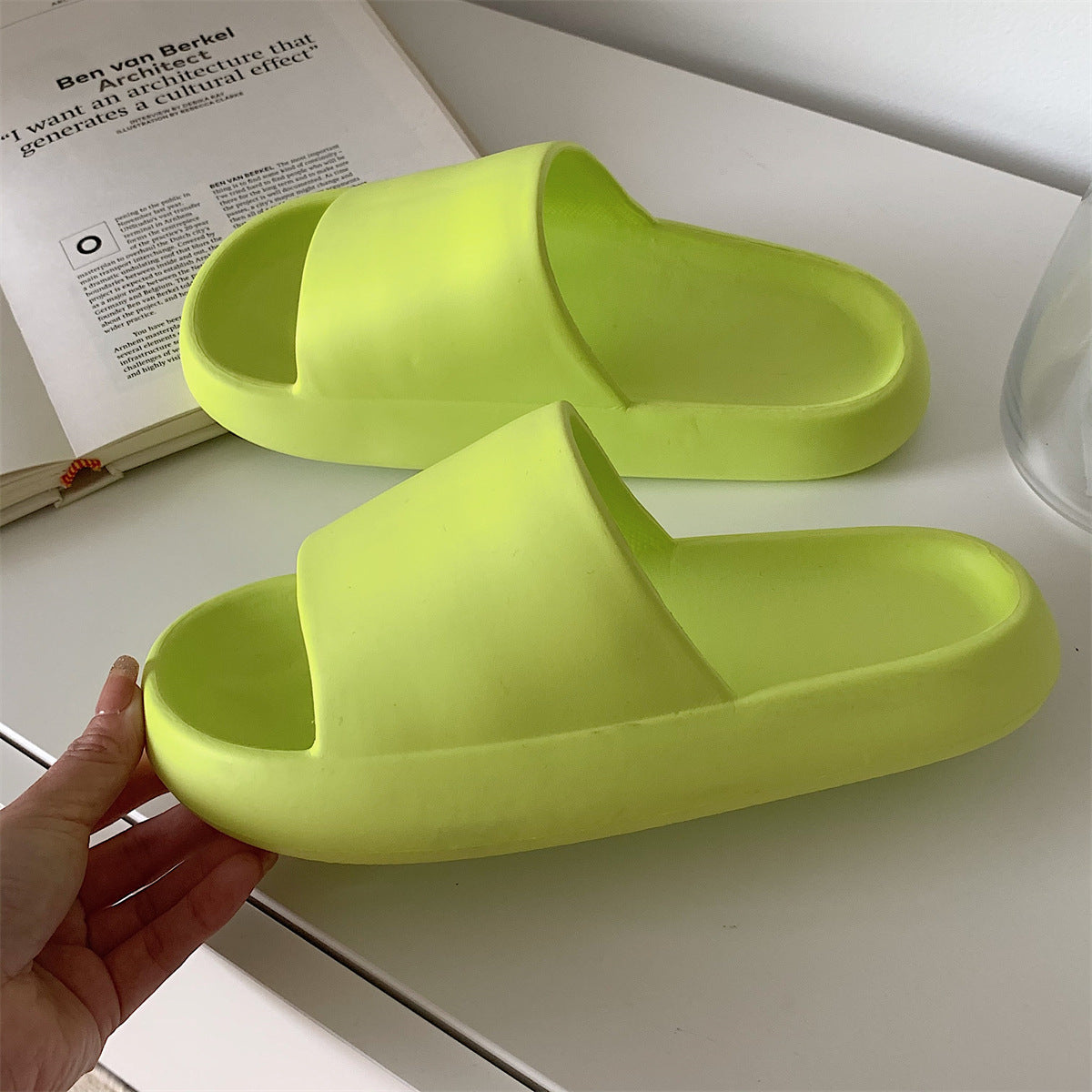 Alea | Hausschuhe Komfortable Single Band Slides