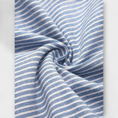 Luisa – Gestreiftes Baumwoll-Midi-Kleid