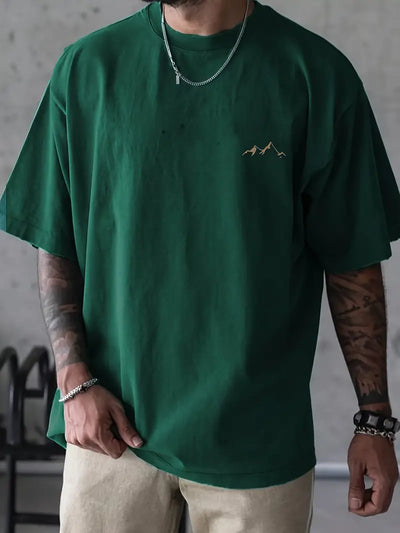 Raymond - Premium T-Shirt mit geometrischem Druck für Männer