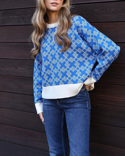 Geometrisches Muster für modernen Stil | Zeitlose Silhouette | Bequemer Tragekomfort