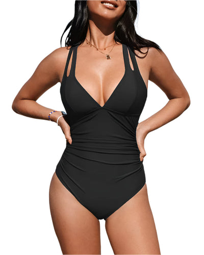 EleganceVee Én-dels Badeanzug