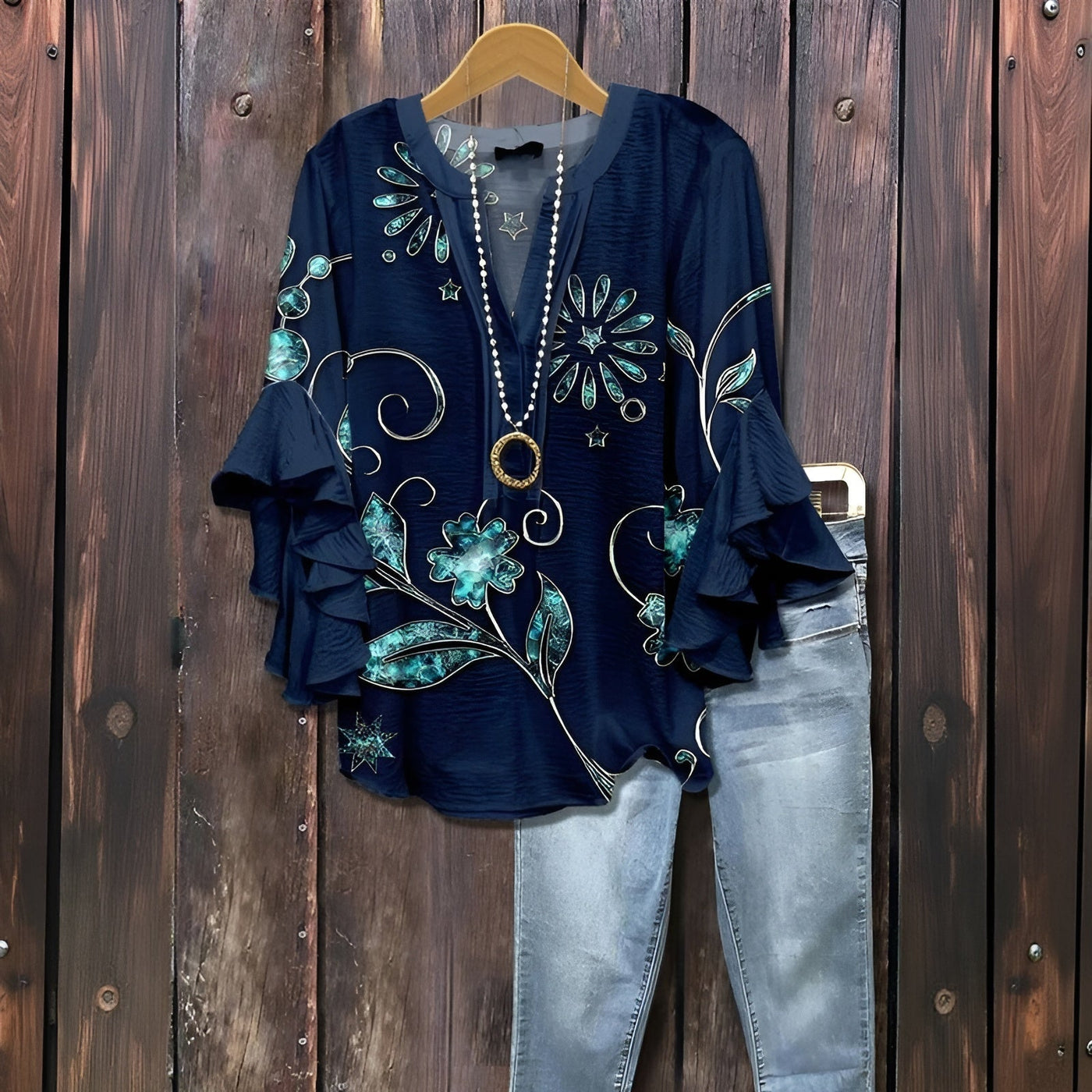 Nyaira - Lässige Sommerbluse