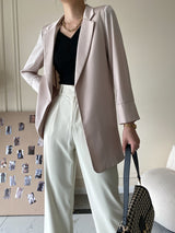 Sarah | Eleganter Und Stilvoller Damen Blazer in Aprikose