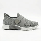 Amelia | Orthopädische Slip-On Sneaker Für Damen Mit Komfortabler Passform in Grau