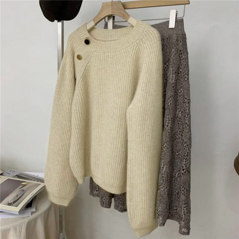 Pullover mit Knopfdetails | Zeitloser Stil | Gemütlicher Chic