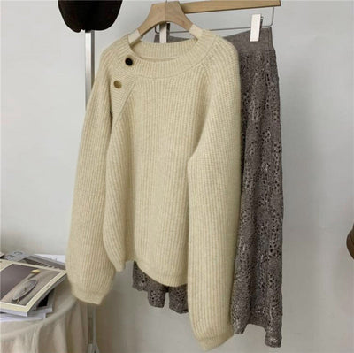 Pullover mit Knopfdetails | Zeitloser Stil | Gemütlicher Chic