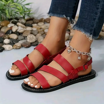 Heidi-Mode | Schicke Römische Stil Strand Sandalen