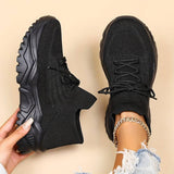 Stilvolle Orthopädische Damensneaker - Elena in Schwarz