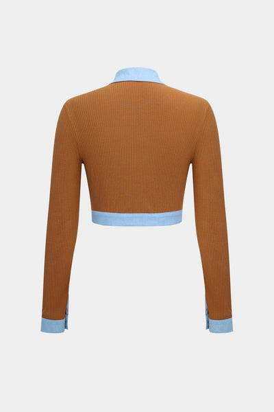 Lara | Modernes Zweiteiler-Set mit Hemd & Wide-Leg-Hose