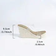 Scarlett | Modische Slip-On-Keilsandalen für Frauen