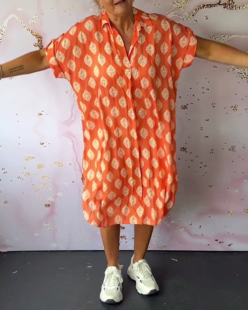 Fischer & Wagner | Stilvolle Kleid mit V-Ausschnitt