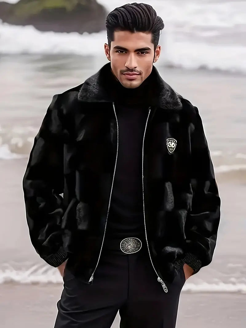 Rollie - Herren-Kunstfell-Jacke