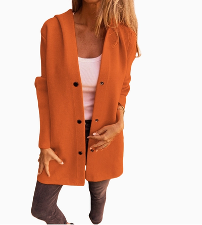 50% Rabatt | TrailBlazer™ - Lässiger einreihiger Blazer met Capuchon [Letzter Tag Rabatt]