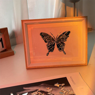 DIY™ | Schmetterling Gebrochener Spiegel Fotorahmen