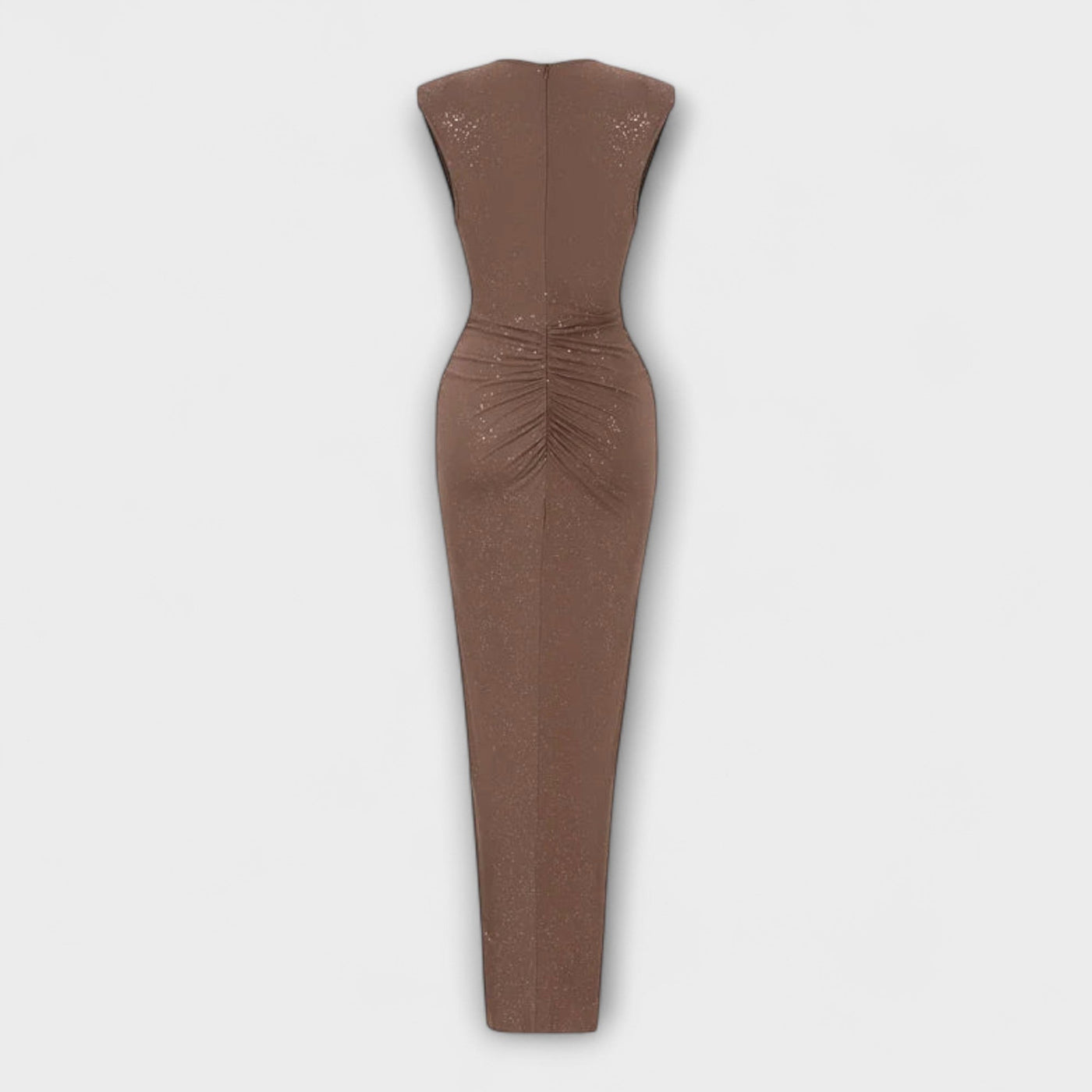 Thea - Maxikleid mit tiefem V-Ausschnitt