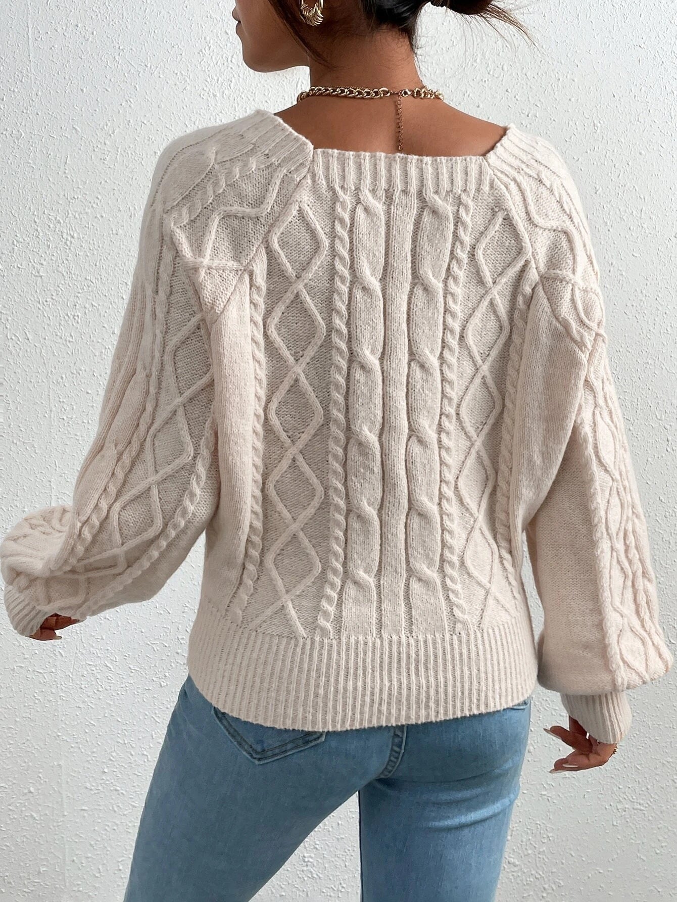 Strickpullover mit Karomuster | Eleganz und Komfort | Modische Vielseitigkeit