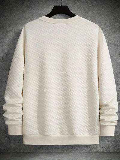 Francis - Herren Sweatshirt mit reinem Rautenmuster