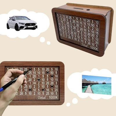 WealthBox™ | Spardose aus Holz