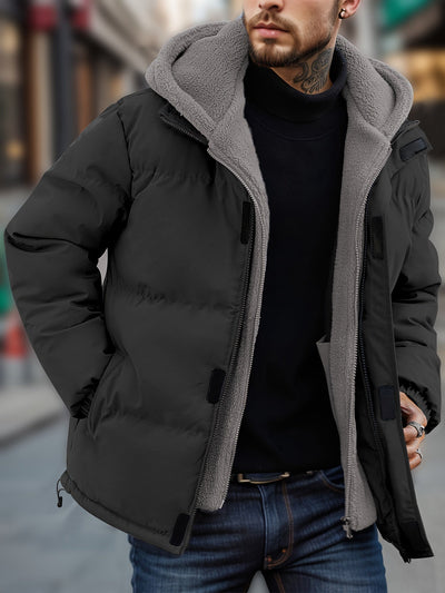Warme Plüsch-Winterjacke für Männer - Jacob