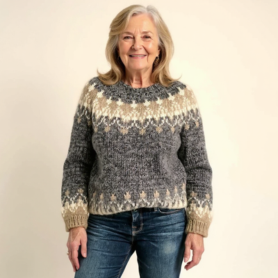 Lilyana | Vintage Islandpullover